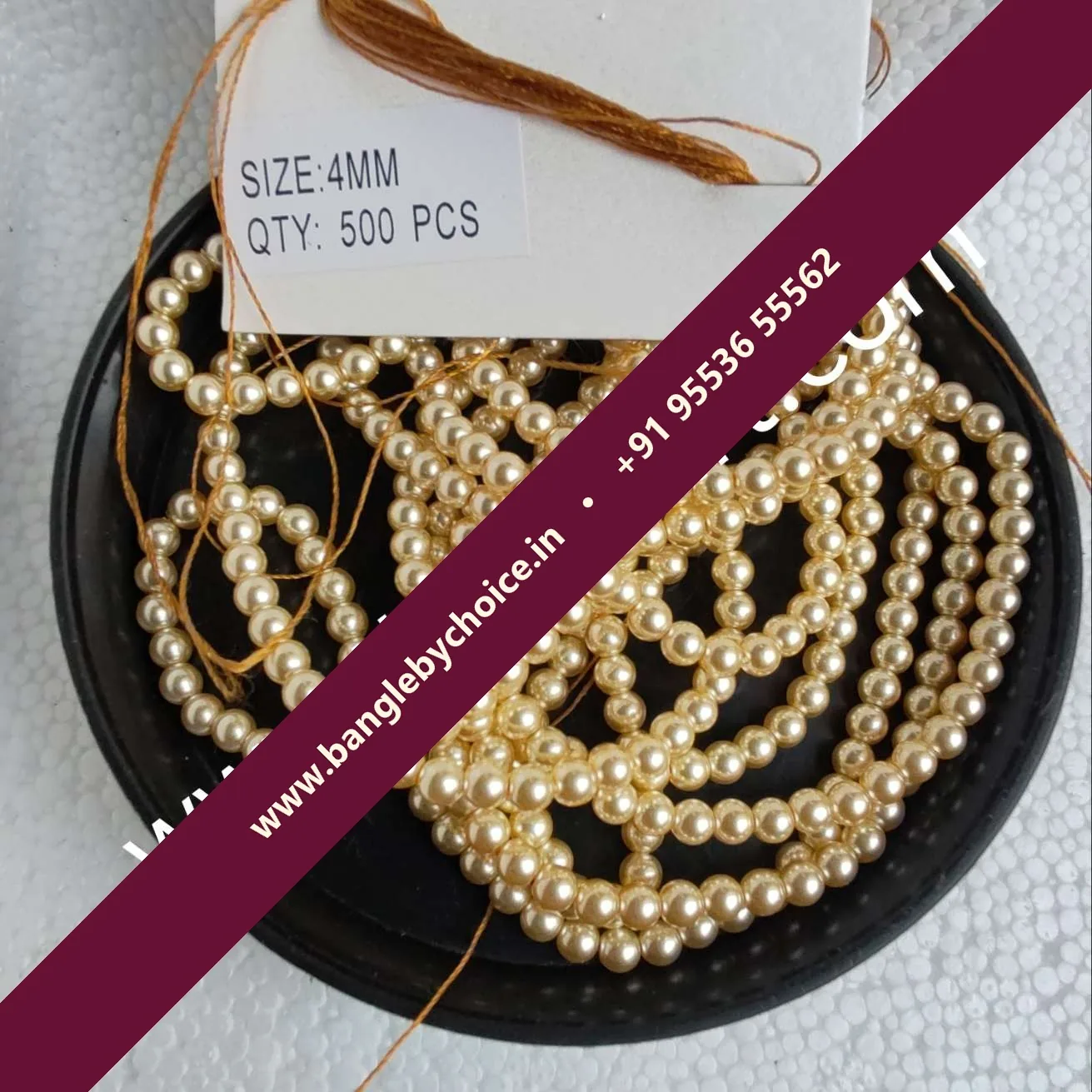 4mm Size Swaroski Pearls