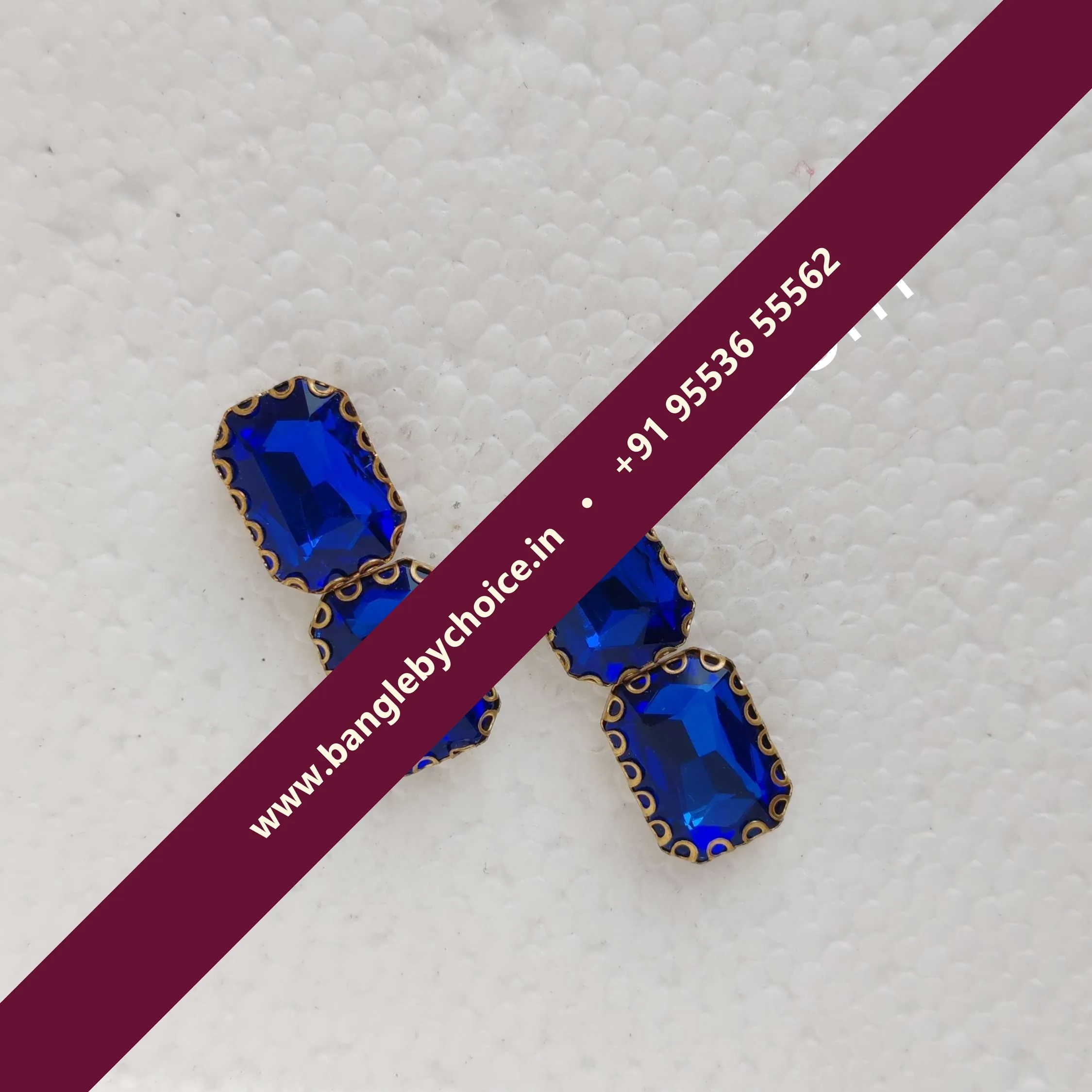 10*14 Size Reactangle Dark Blue Colour