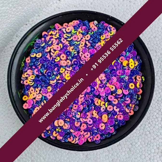4mm Size Sequences Colour-Dark Blue