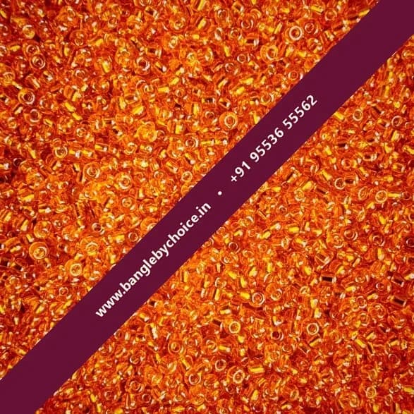 Orange Colour Sugar Beads