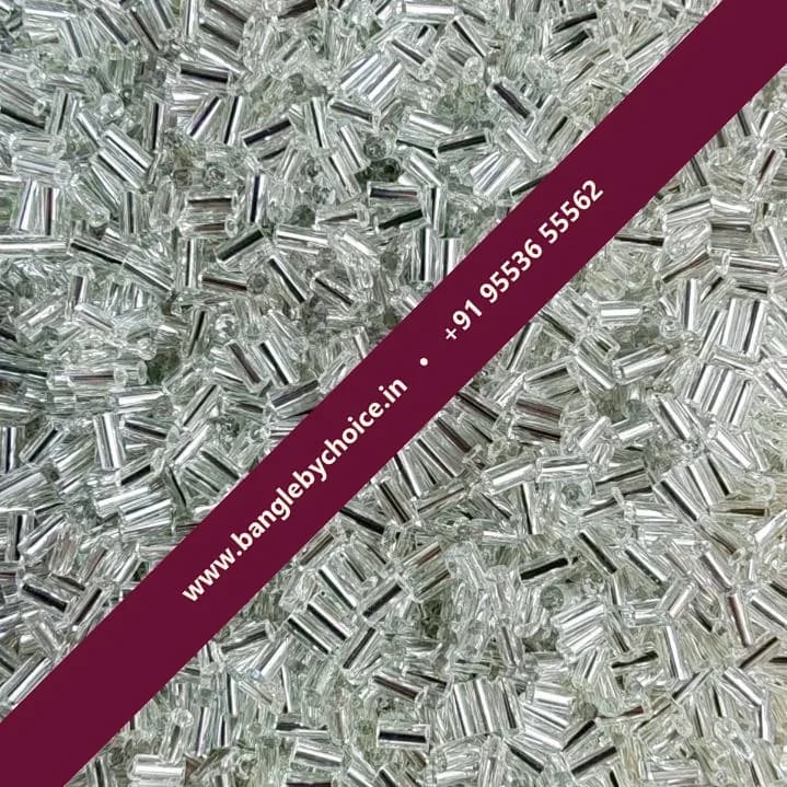 Silver Tube Beads