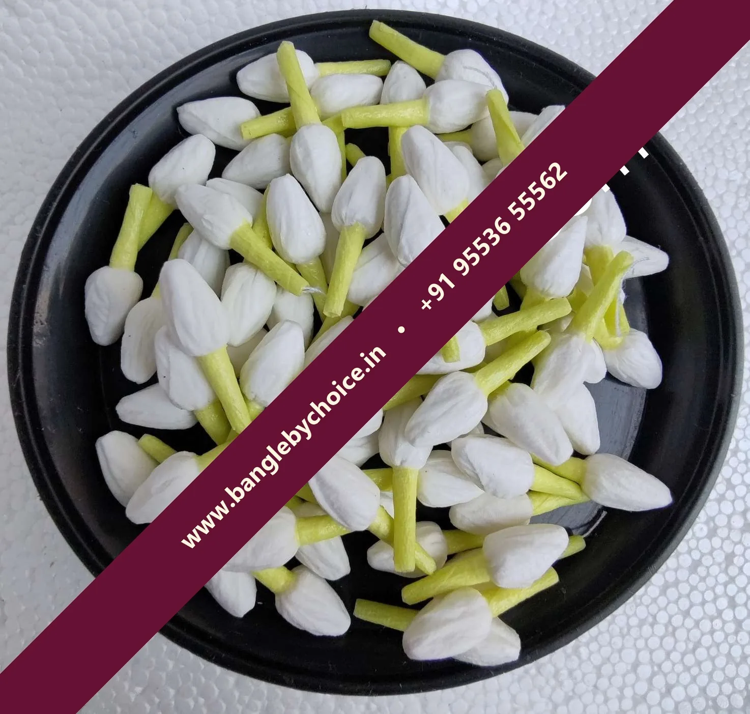 White Shape Thin Jasmine Buds