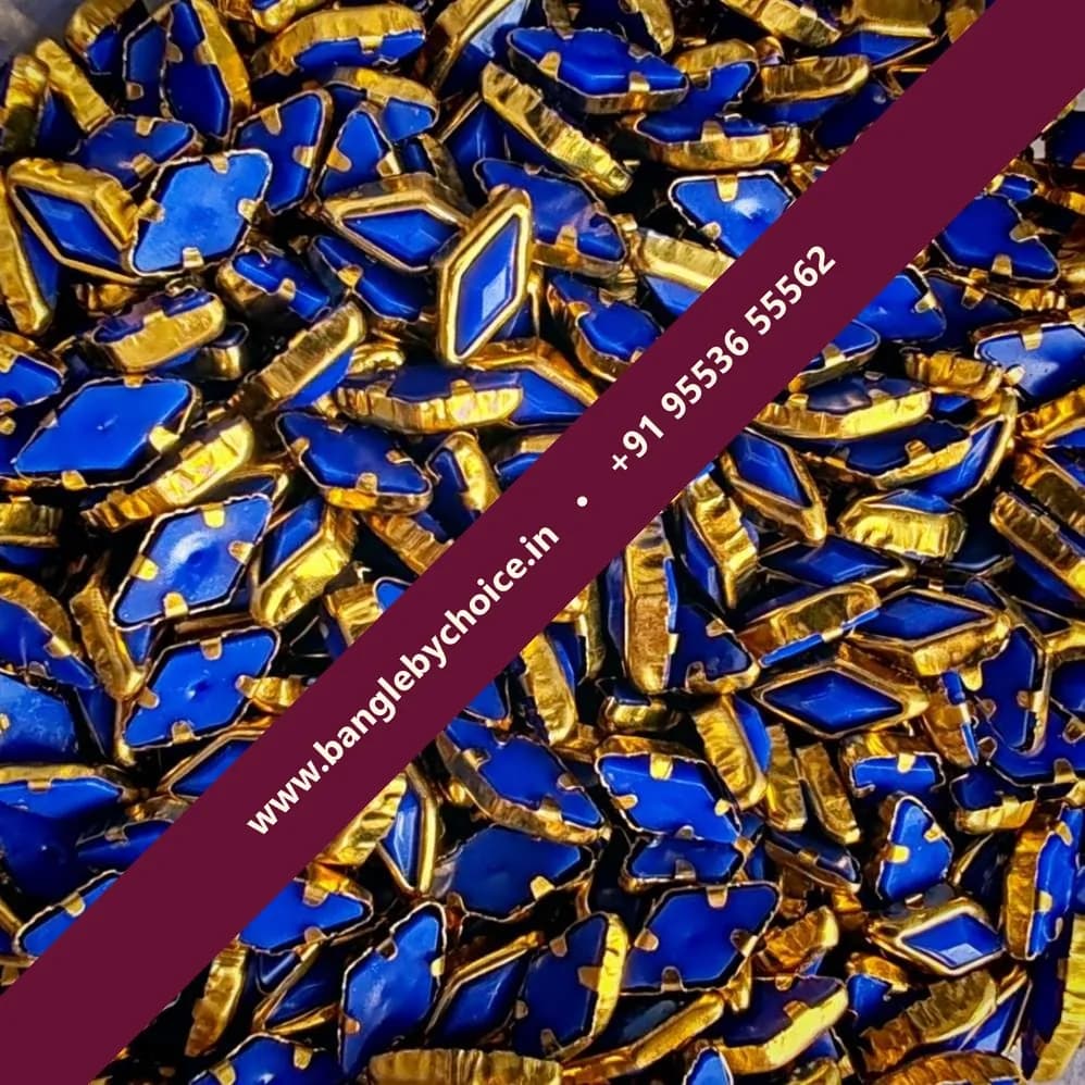 Diamond Shape Dark Blue Matt