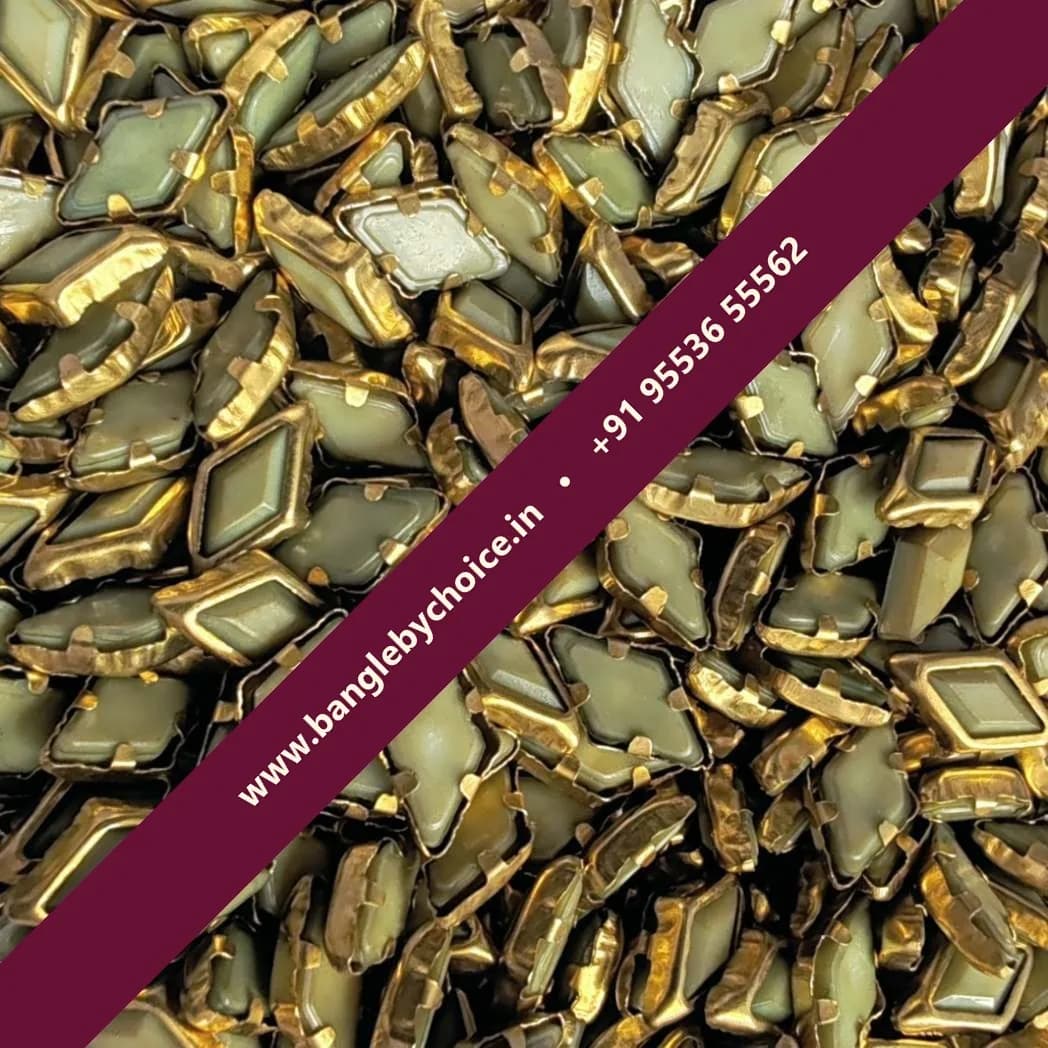 Diamond Shape Pesara Pacha Colour Matt