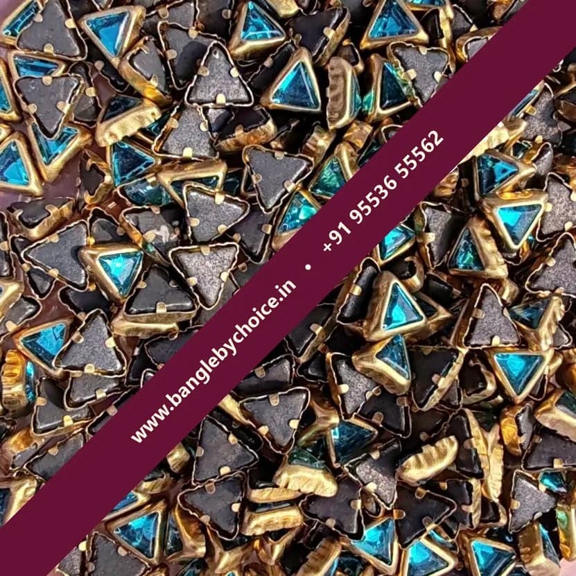 Triangle Sky Blue Glossy
