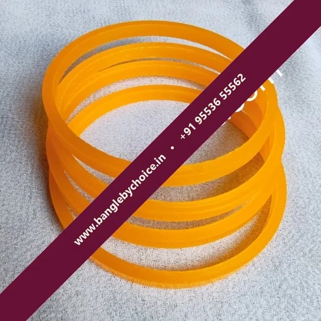 4cut Flat Bangles