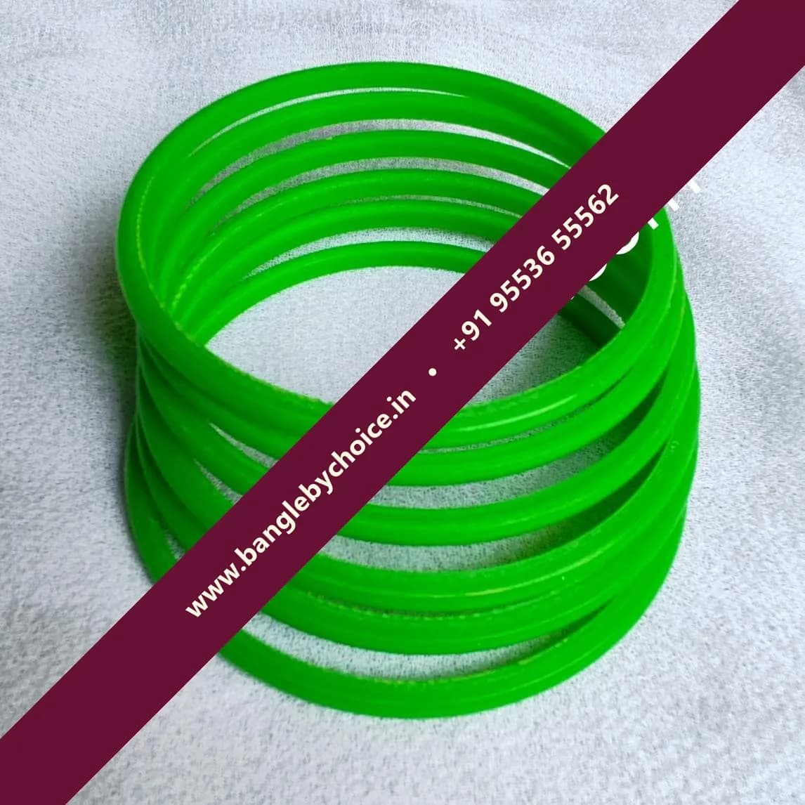 6 Cut Curve Bangles