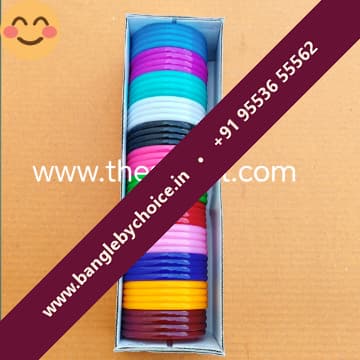 Curve Plain Bangle Boxes 4 Cut