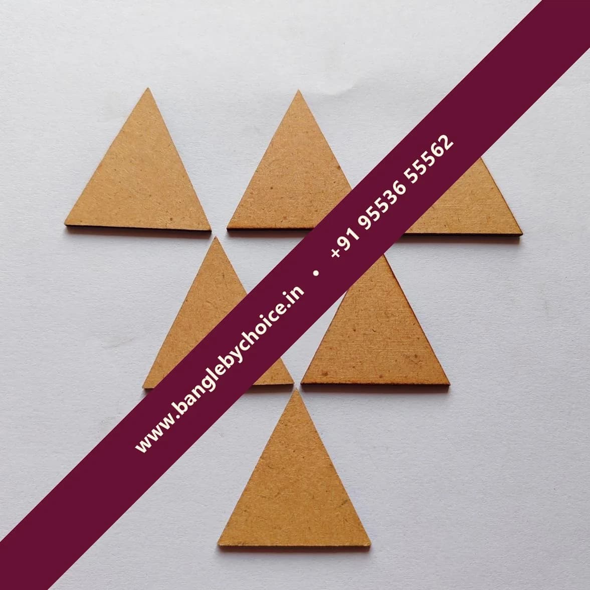 MDF Triangle Shape